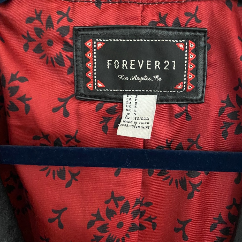 Faux Leather Jacket - Picture 3 of 5